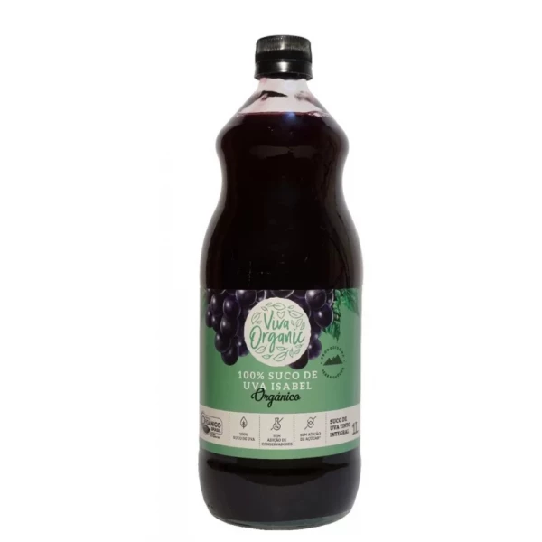 Suco de Uva Isabel Integral Orgânico