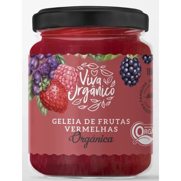  Geleia de Frutas Vermelhas