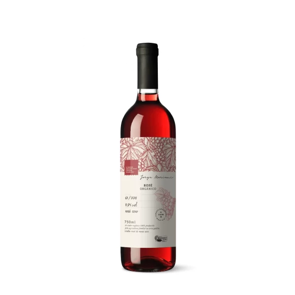 Vinho Rosé Seco Orgânico